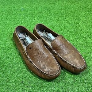 Tommy Bahama Casual Loafers SZ 9 Beach Shoes Pagota Leather Drivers EUC preppy